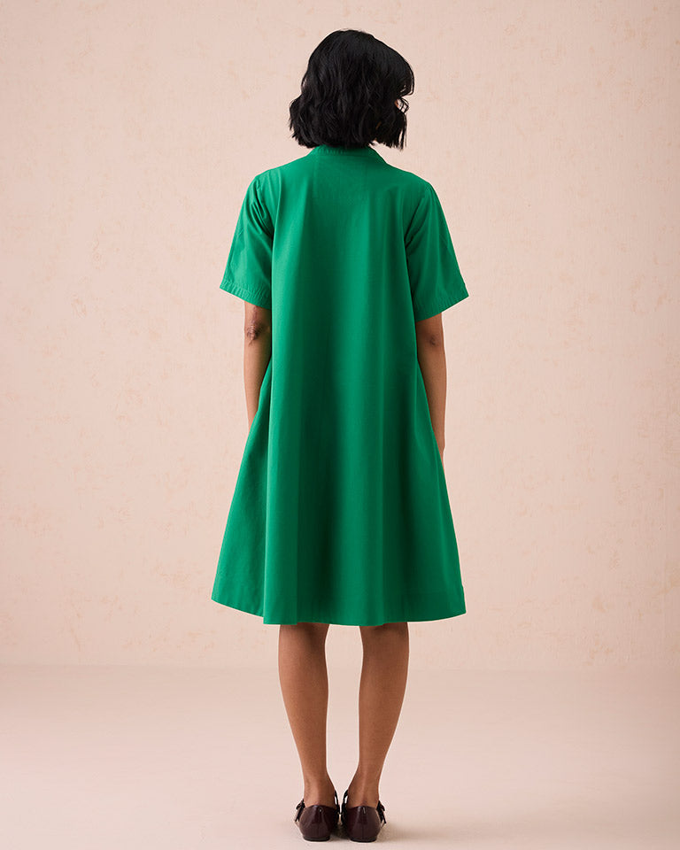 Bright Blessings Mandarin Collar Dress DRESSES SUI