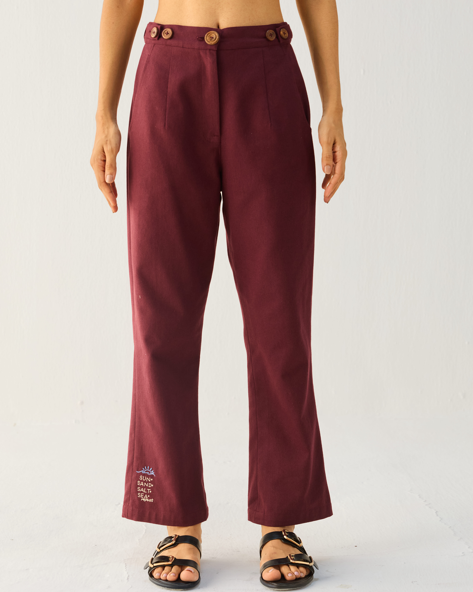 By The Sea Organic Cotton Pants BOTTOMS SUI