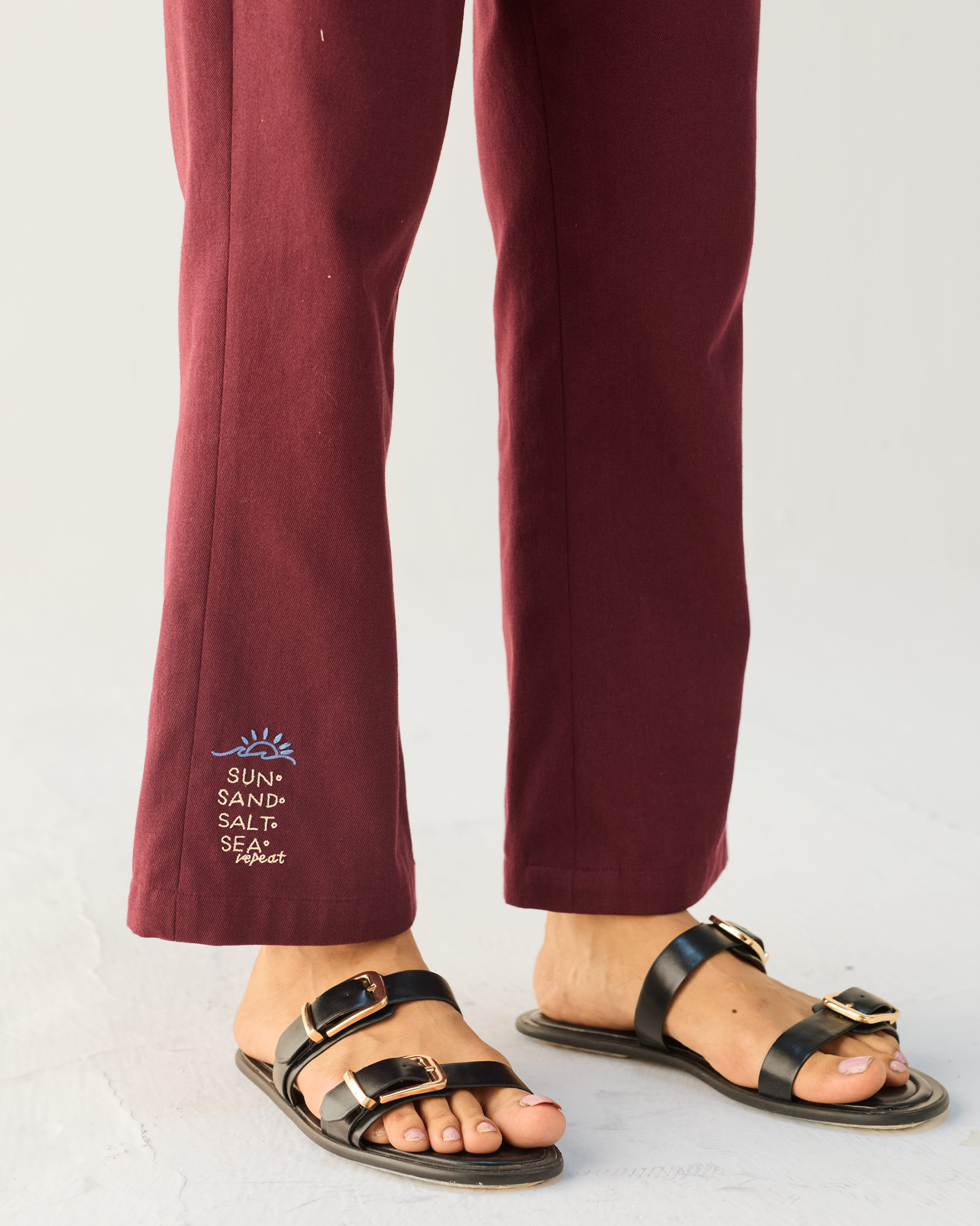 By The Sea Organic Cotton Pants BOTTOMS SUI