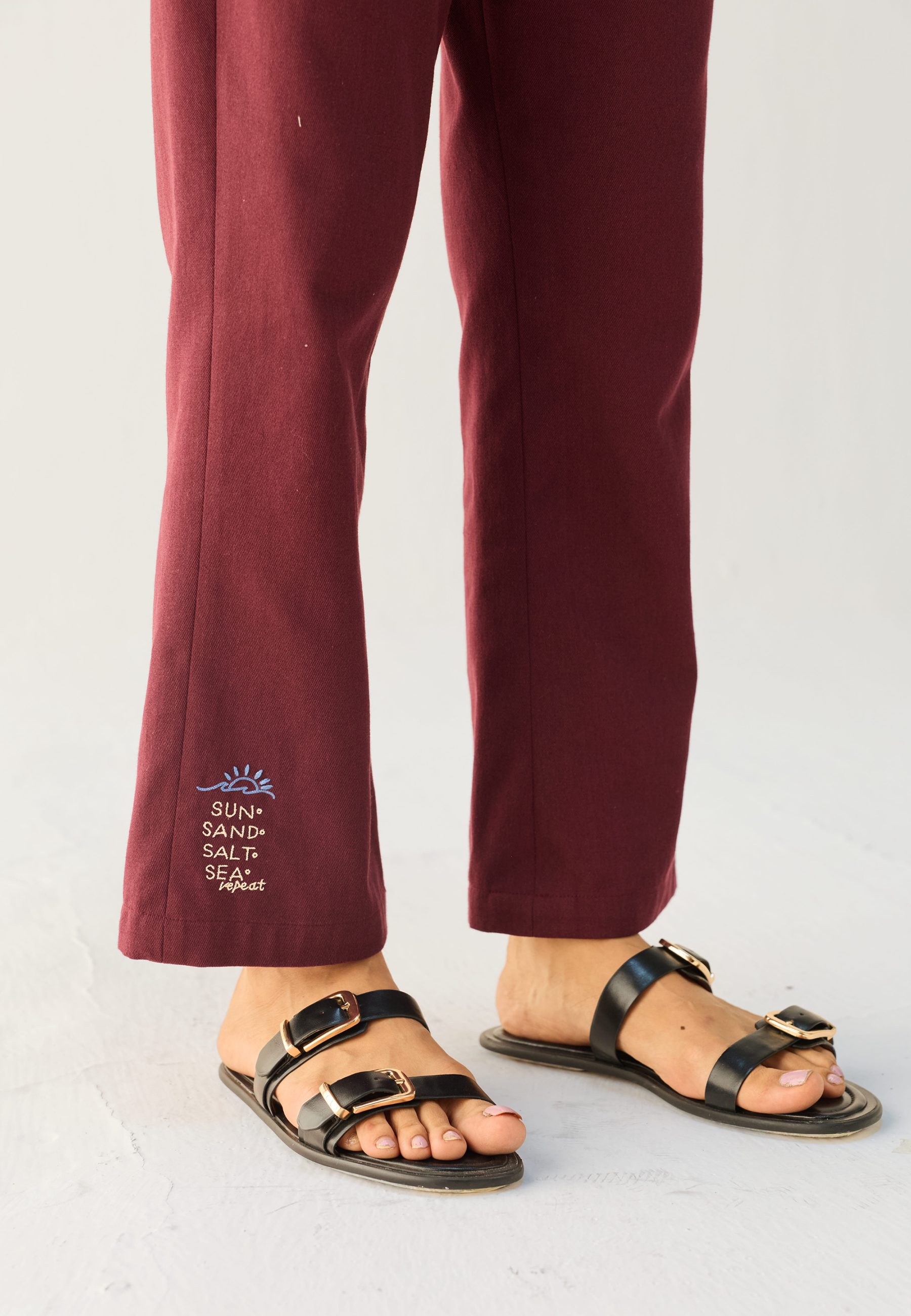 By The Sea Organic Cotton Pants BOTTOMS SUI
