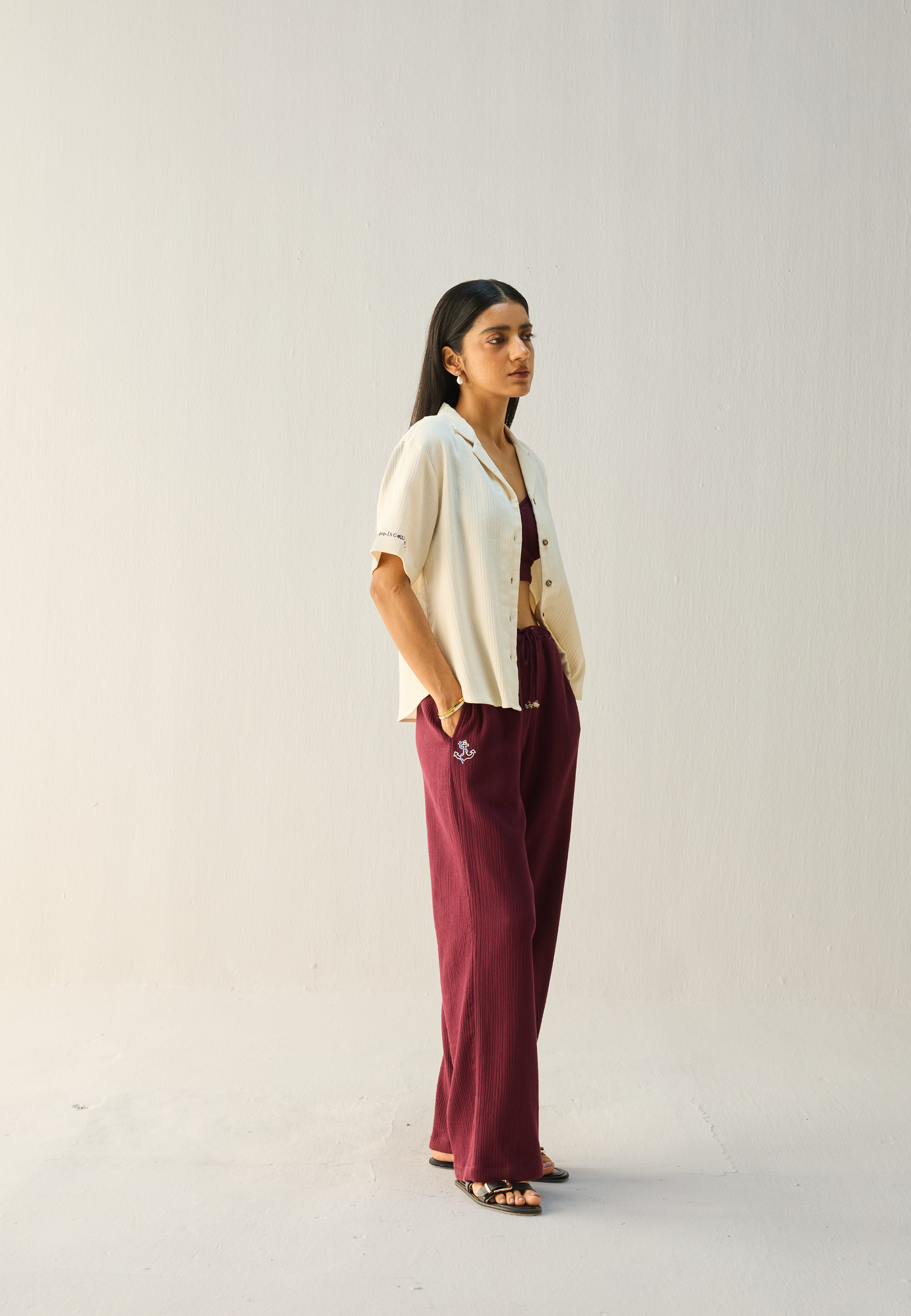 Call Of The Ocean Cotton Shirt TOPS SUI