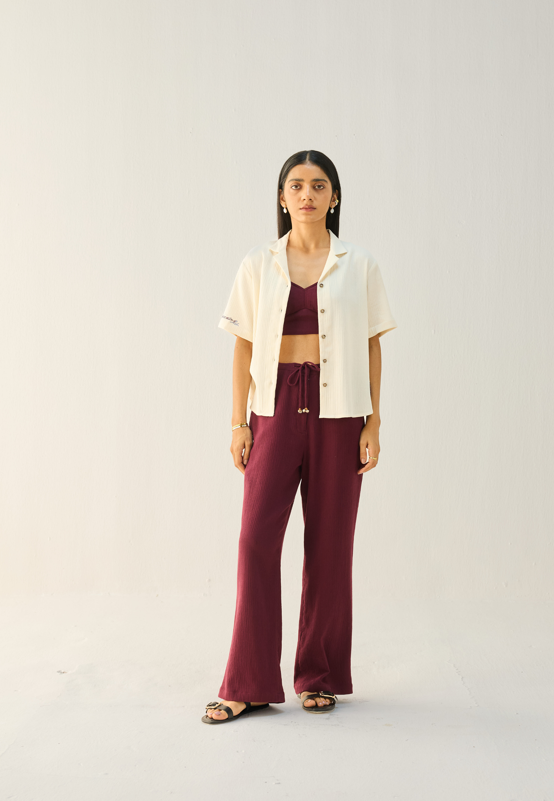 Call Of The Ocean Cotton Shirt TOPS SUI