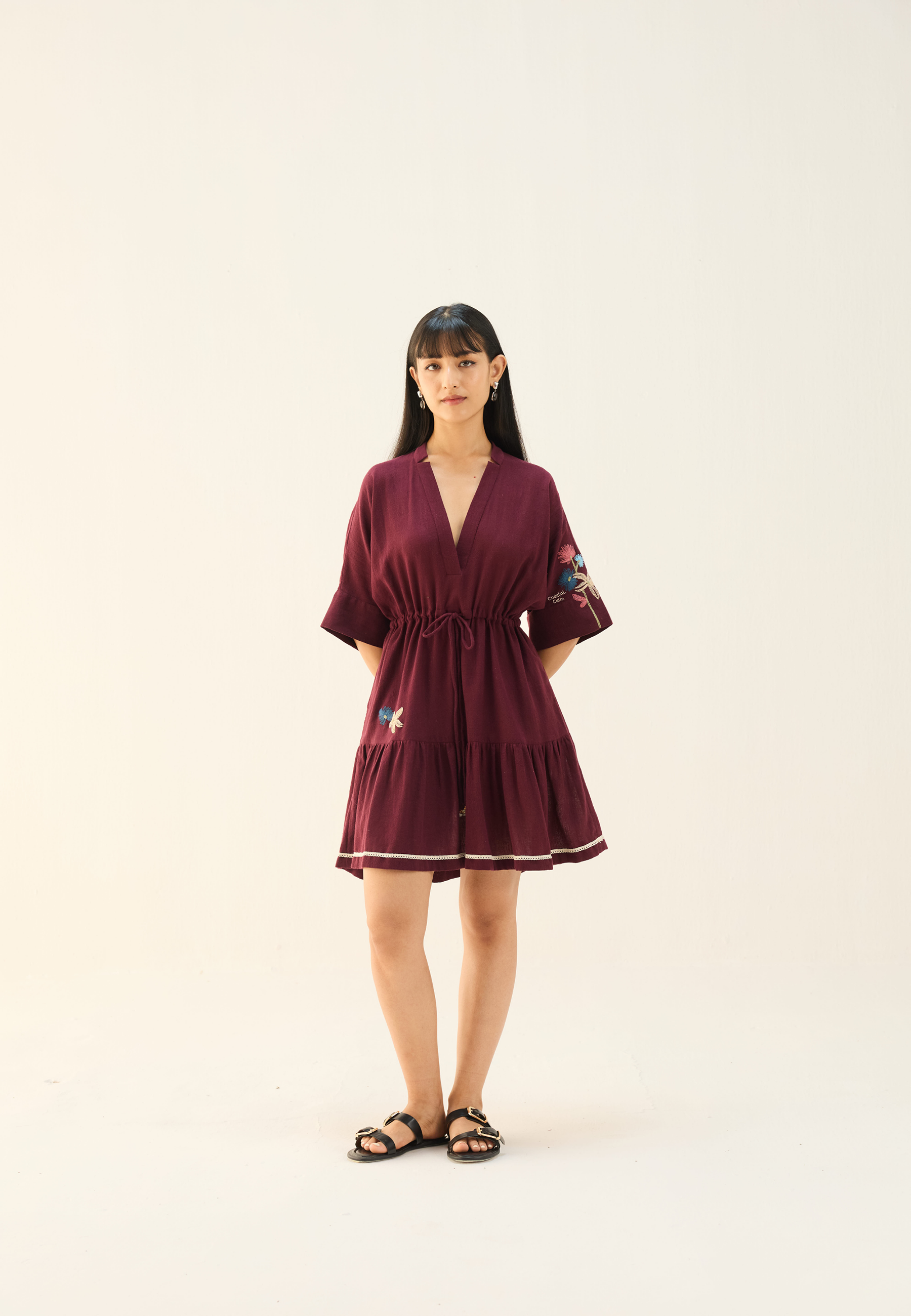 Coastal Bloom Organic Cotton Dress DRESSES SUI