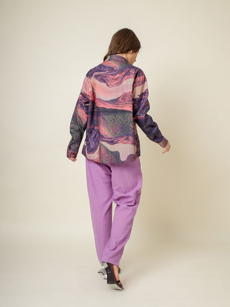 Earo Printed Shirt TOPS Doodlage