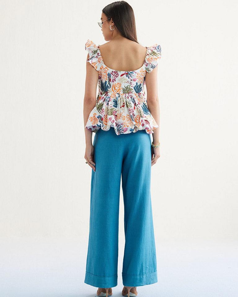 Coral Life Blouse TOPS SUI