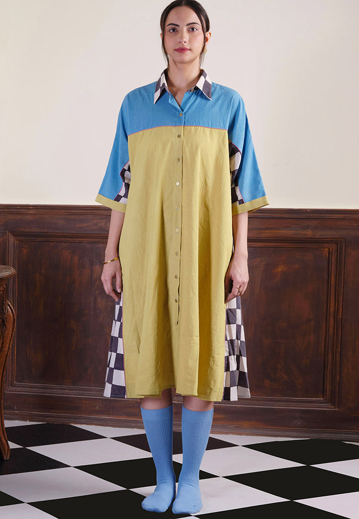 Checks In The Mail Dress DRESSES IKKIVI