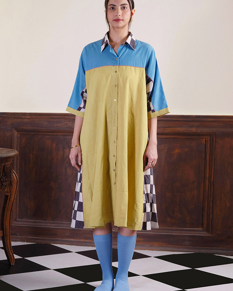 Checks In The Mail Dress DRESSES IKKIVI