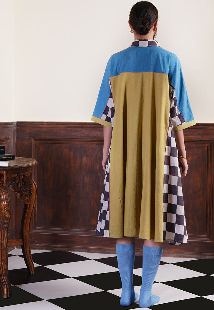 Checks In The Mail Dress DRESSES IKKIVI