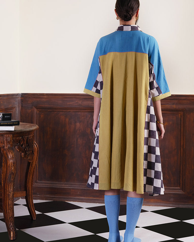 Checks In The Mail Dress DRESSES IKKIVI