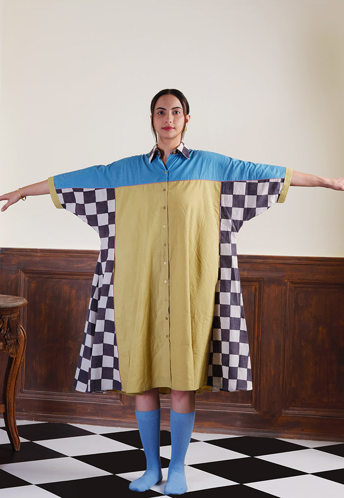 Checks In The Mail Dress DRESSES IKKIVI