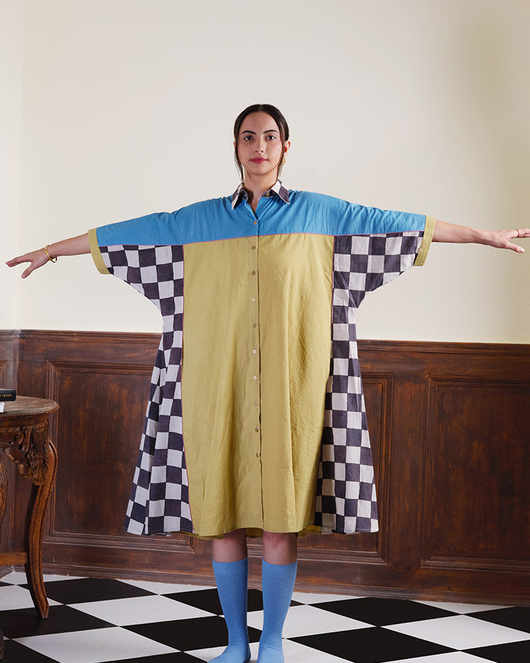 Checks In The Mail Dress DRESSES IKKIVI