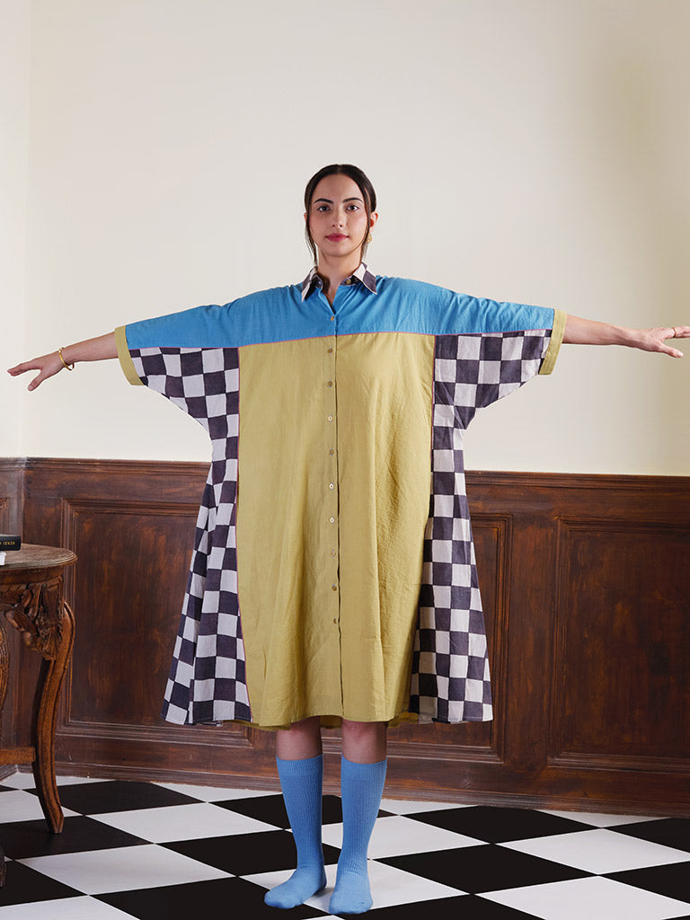 Checks In The Mail Dress DRESSES IKKIVI