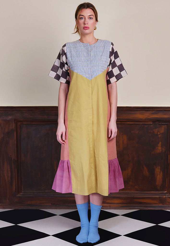 Painted By Moss Midi Dress DRESSES IKKIVI