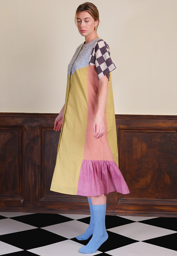 Painted By Moss Midi Dress DRESSES IKKIVI