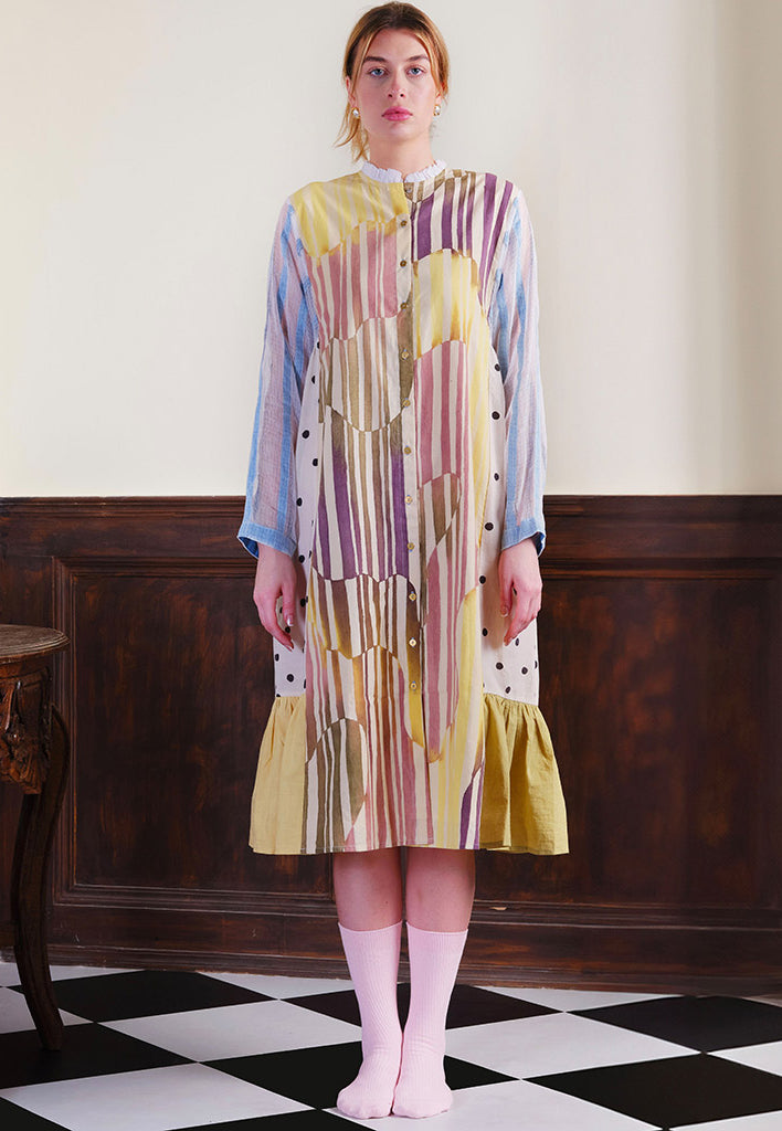 Lemon Light Midi Dress DRESSES IKKIVI