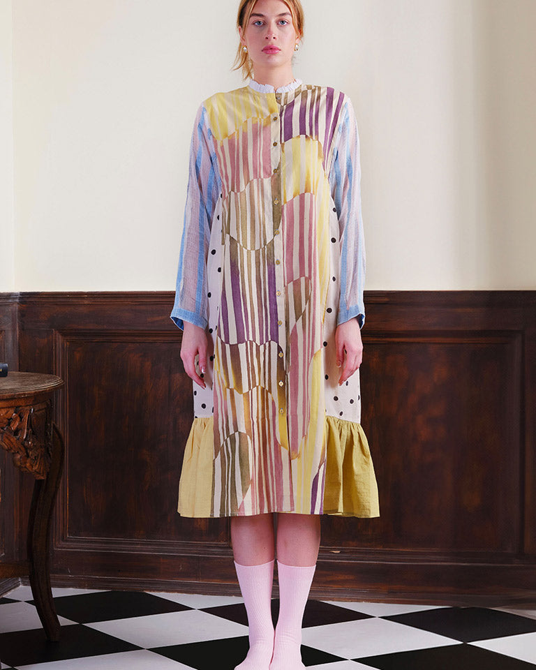 Lemon Light Midi Dress DRESSES IKKIVI