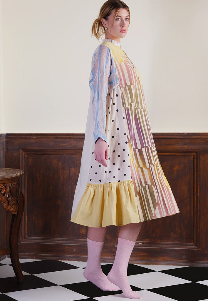 Lemon Light Midi Dress DRESSES IKKIVI