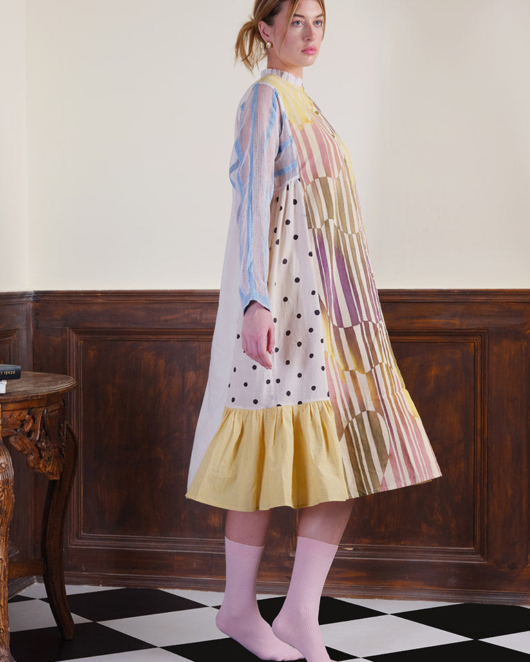 Lemon Light Midi Dress DRESSES IKKIVI