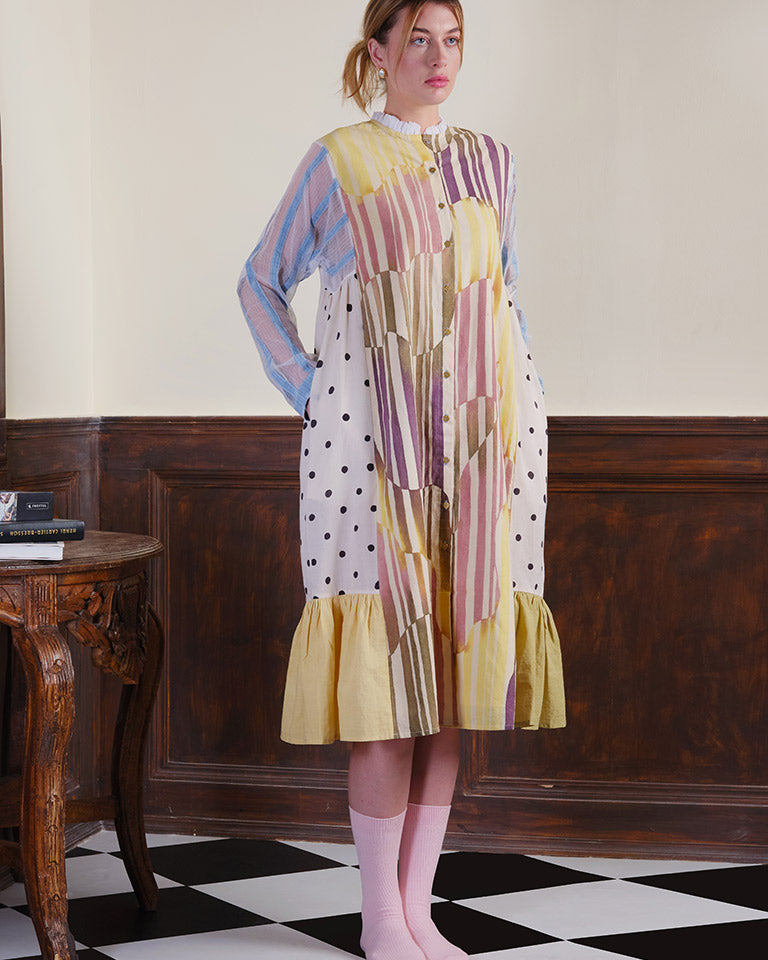 Lemon Light Midi Dress DRESSES IKKIVI