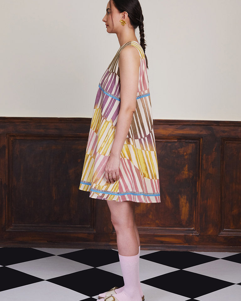 Verse 21 Mini Cotton Dress DRESSES IKKIVI