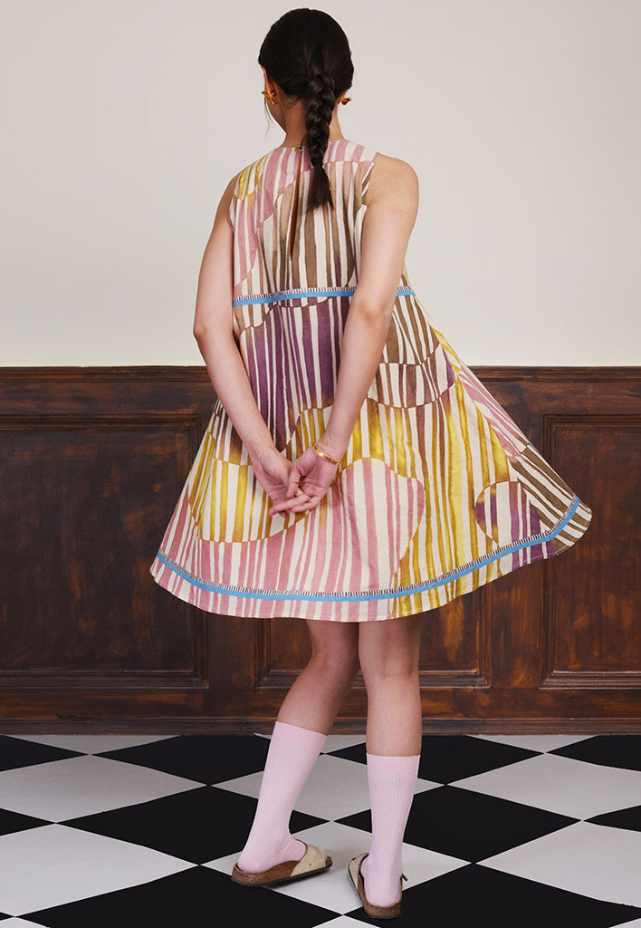 Verse 21 Mini Cotton Dress DRESSES IKKIVI