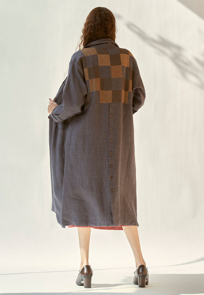 Trench Me Not Charcoal Coat JACKETS IKKIVI