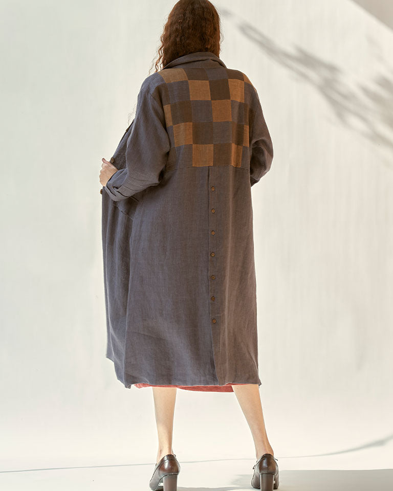 Trench Me Not Charcoal Coat JACKETS IKKIVI