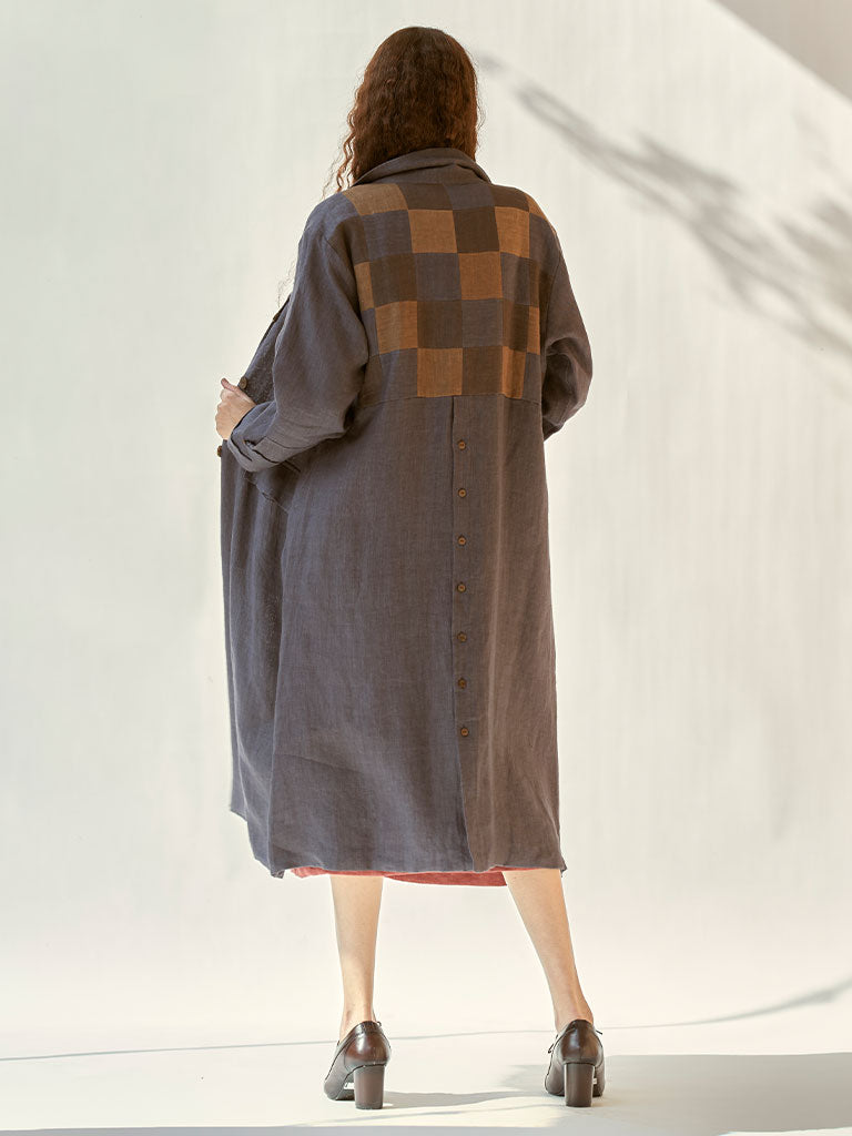 Trench Me Not Charcoal Coat JACKETS IKKIVI