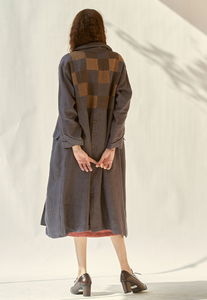 Trench Me Not Charcoal Coat JACKETS IKKIVI