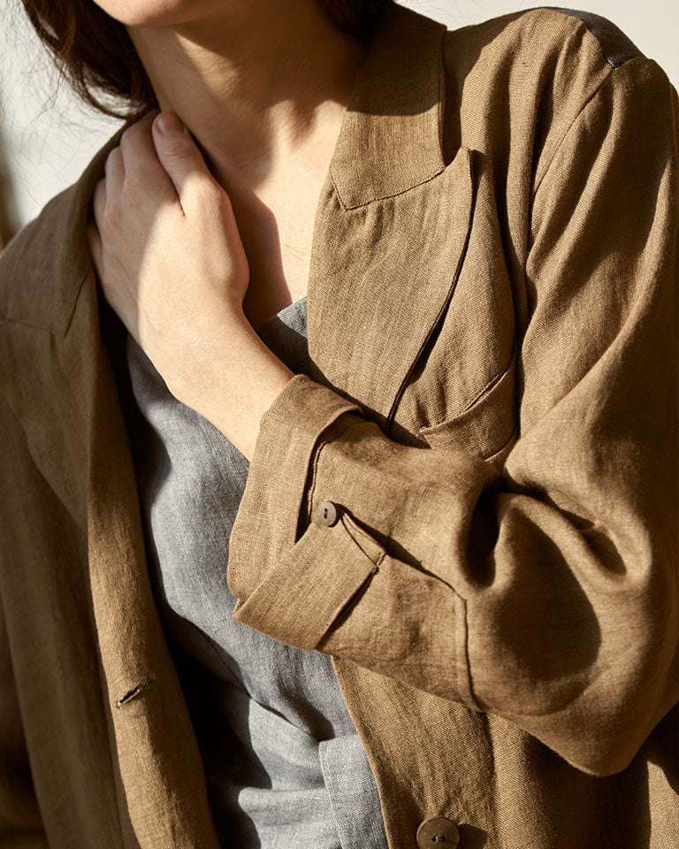 Trench Me Not Brown Coat JACKETS IKKIVI