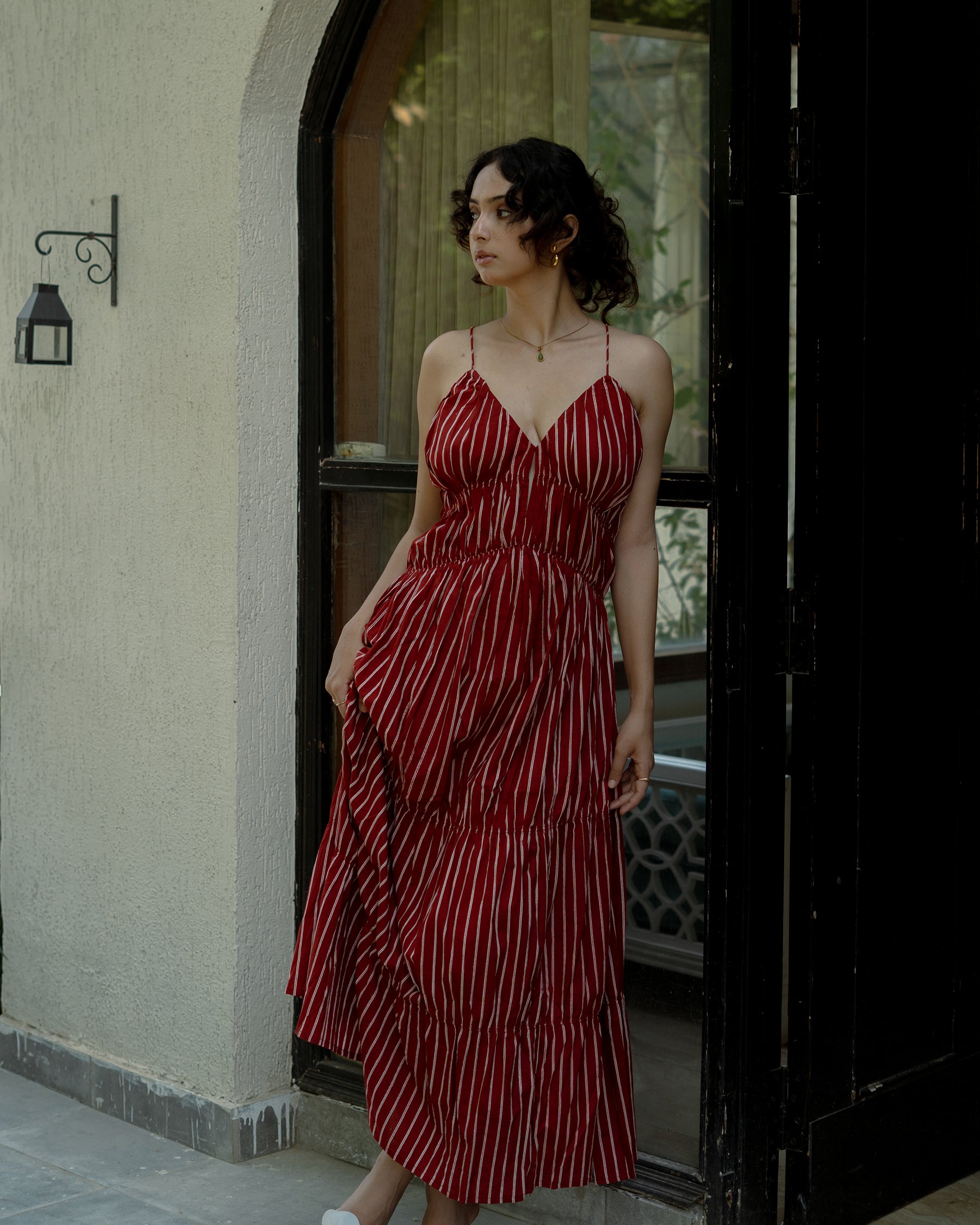 Gigi Red Dress DRESSES IKKIVI