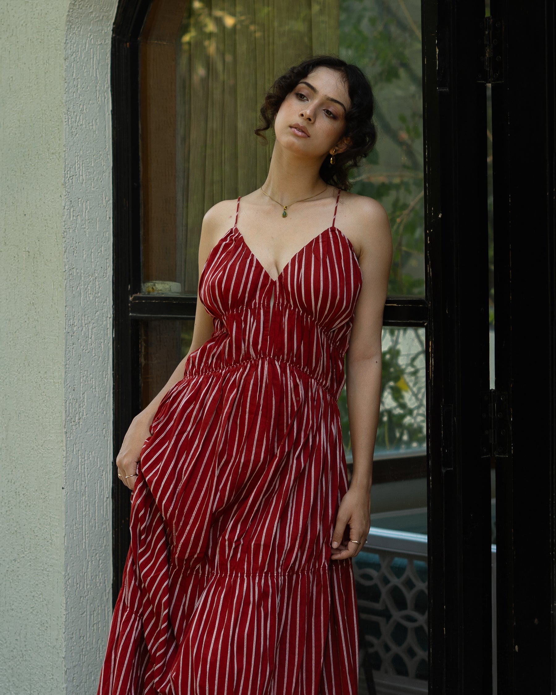 Gigi Red Dress DRESSES IKKIVI