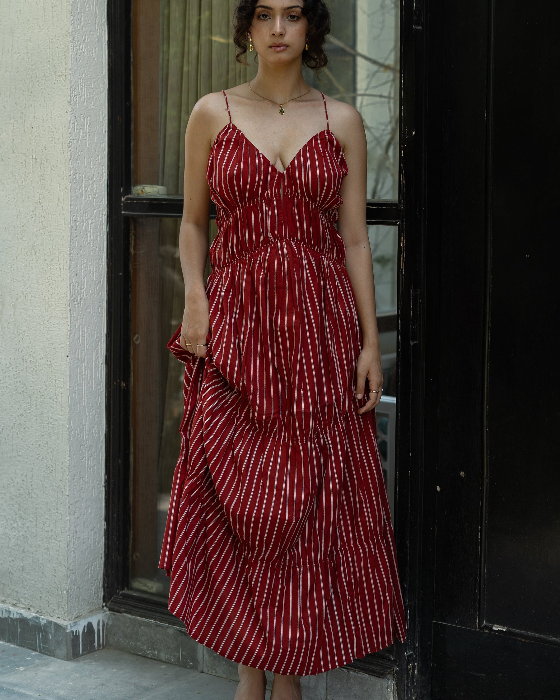 Gigi Red Dress DRESSES IKKIVI