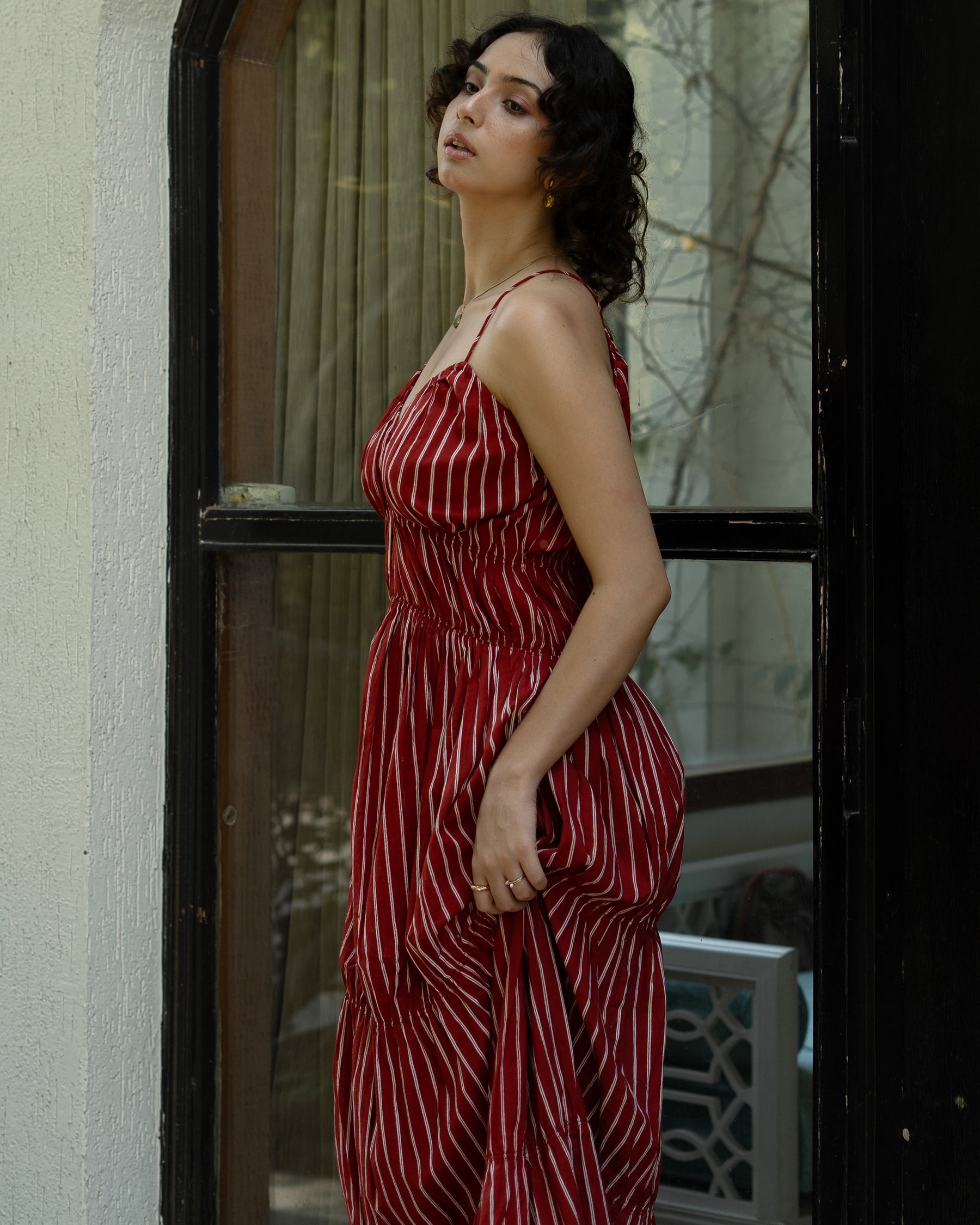 Gigi Red Dress DRESSES IKKIVI