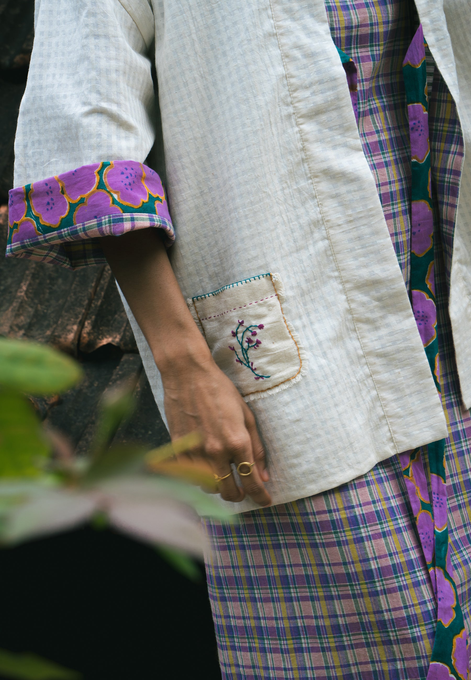 Blooming Reversible Overlay JACKETS IKKIVI