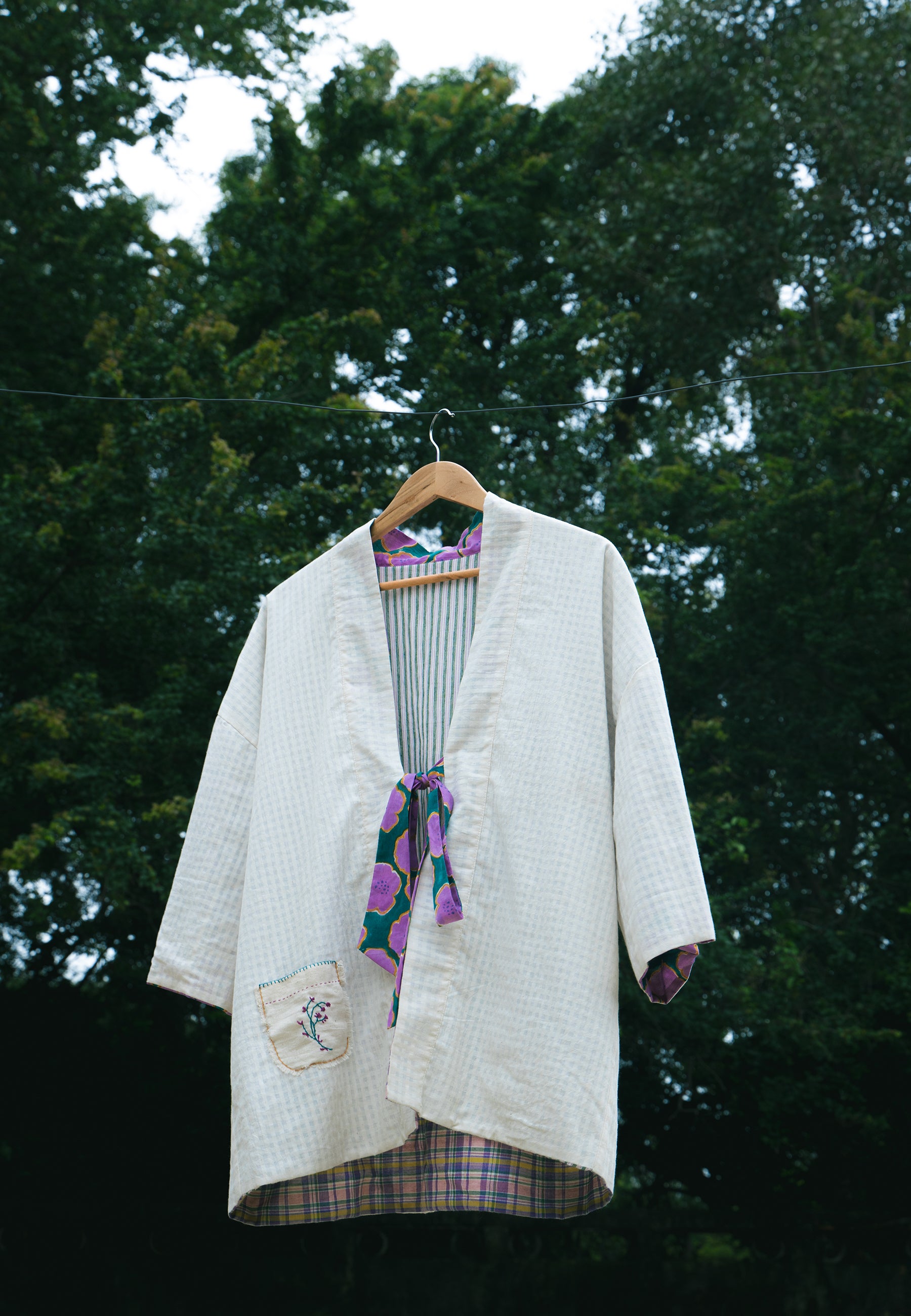 Blooming Reversible Overlay JACKETS IKKIVI