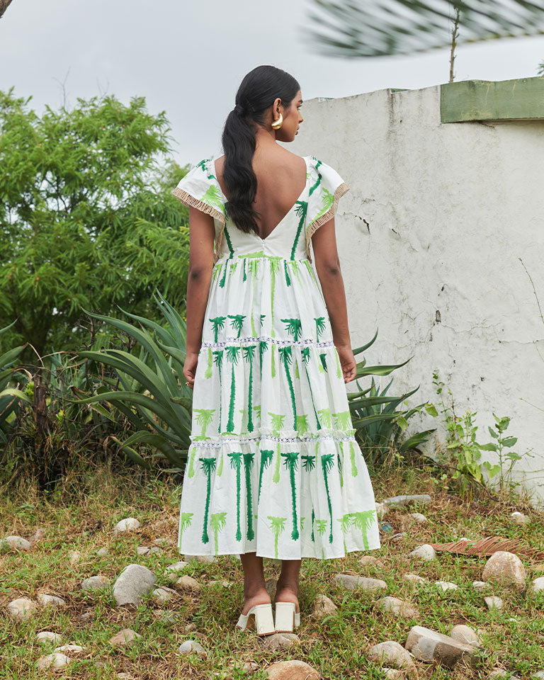 Coast Tier Dress DRESSES Khajoor