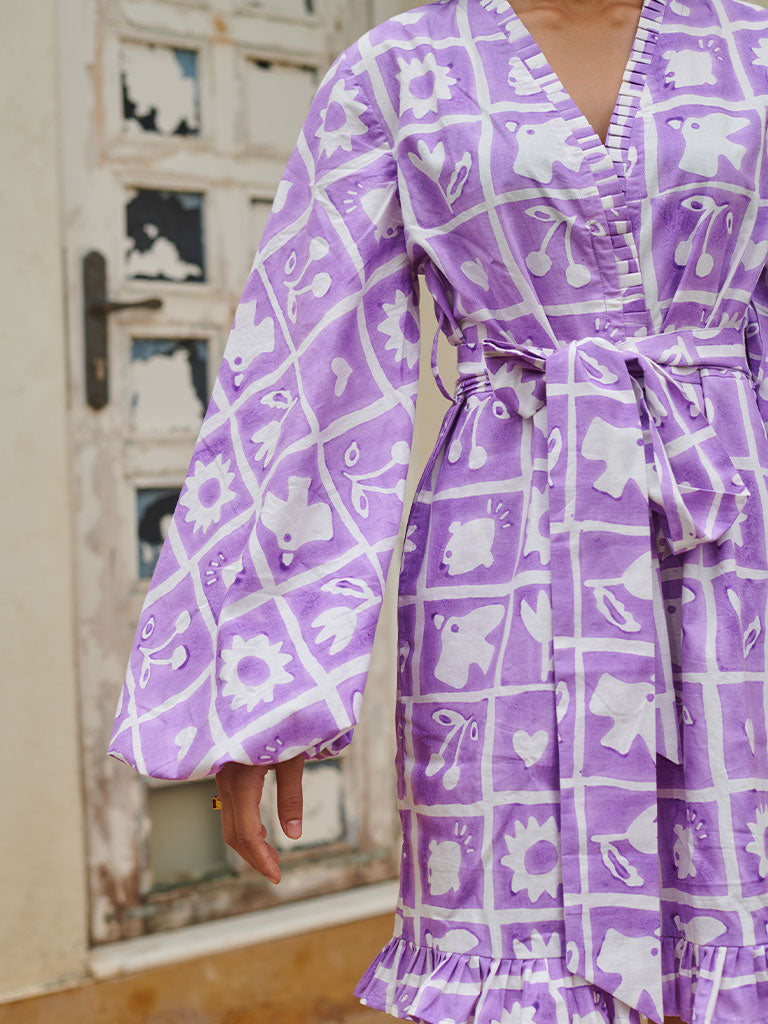 Hakuna Matata Ruffle Jumpsuit JUMPSUITS Khajoor