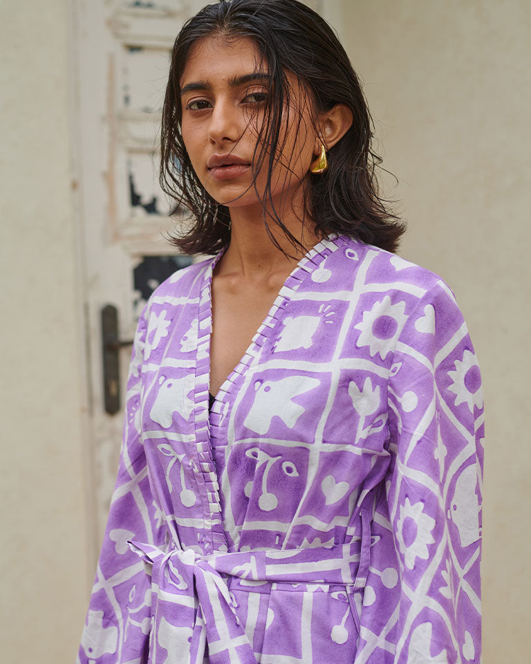 Hakuna Matata Ruffle Jumpsuit JUMPSUITS Khajoor