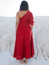 Load image into Gallery viewer, Ruby Red Dress DRESSES IKKIVI   
