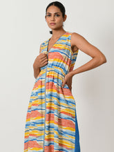 Load image into Gallery viewer, Wave Zipped Dress DRESSES Rias Jaipur   
