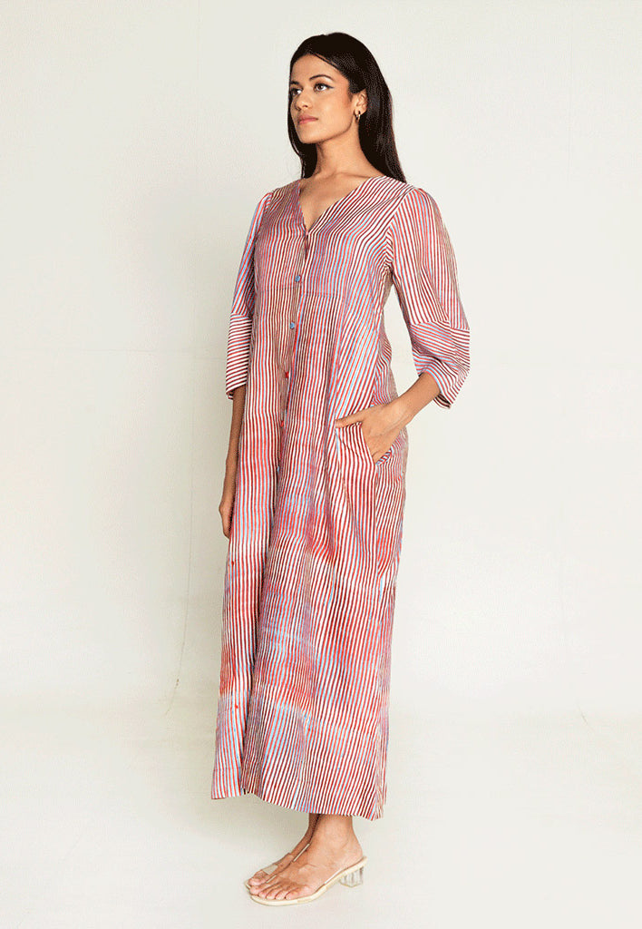Plosky Cloud Shirt Dress DRESSES Rias Jaipur