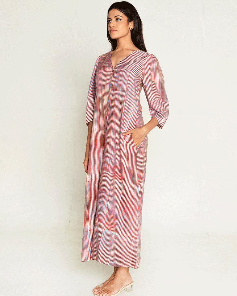 Plosky Cloud Shirt Dress DRESSES Rias Jaipur