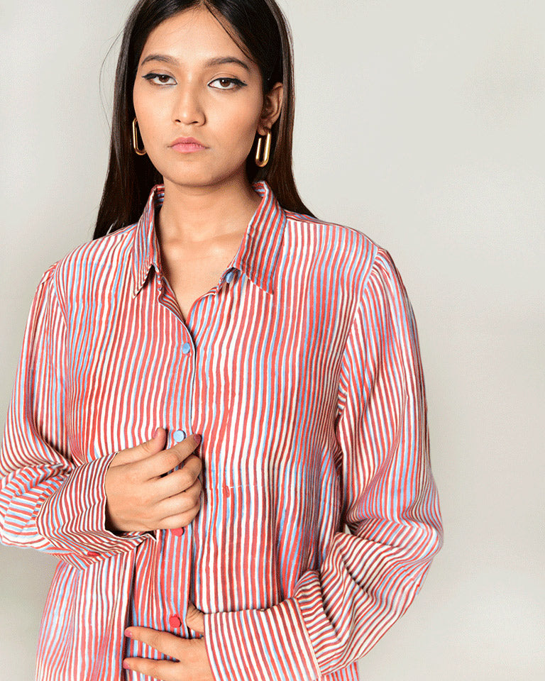 Plosky Cloud Long Shirt TOPS Rias Jaipur