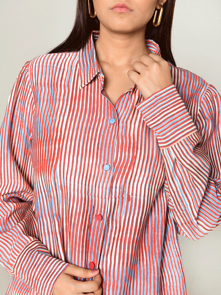 Plosky Cloud Long Shirt TOPS Rias Jaipur