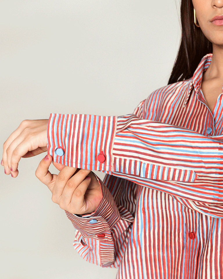 Plosky Cloud Long Shirt TOPS Rias Jaipur