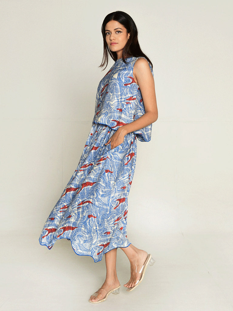 Ponzo Skirt BOTTOMS Rias Jaipur