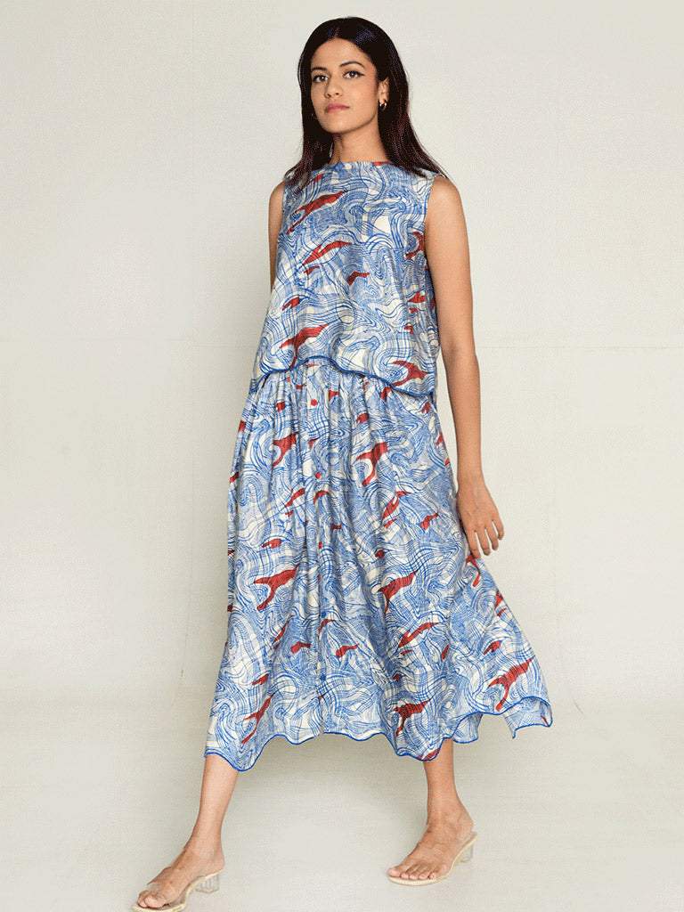 Ponzo Skirt BOTTOMS Rias Jaipur