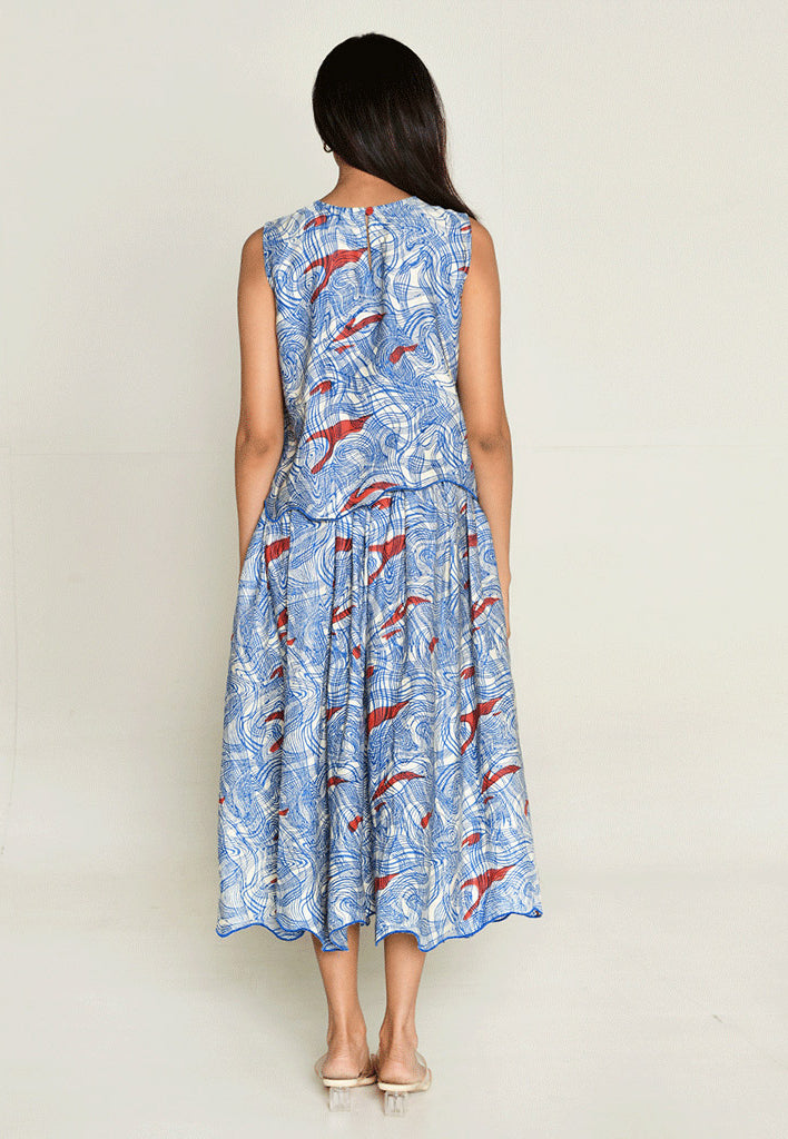 Ponzo Top & Skirt Co-ord Set SETS Rias Jaipur