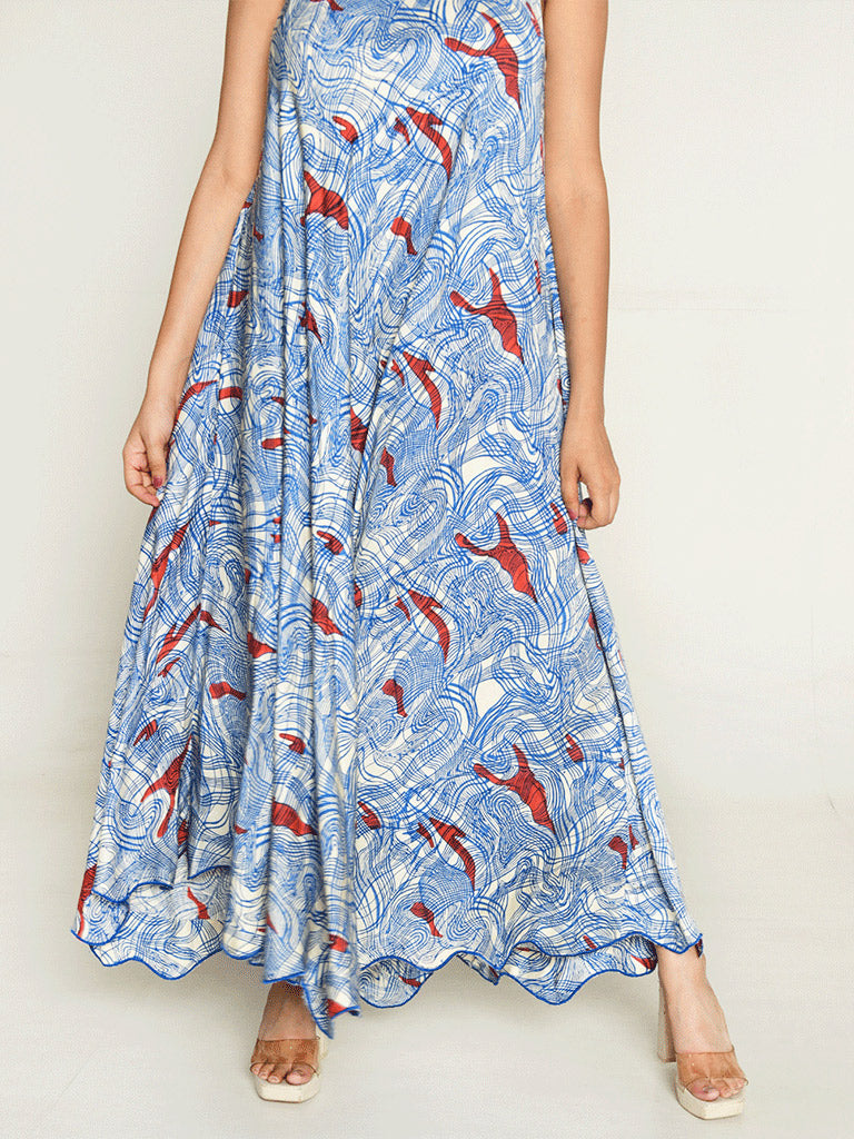 Ponzo One Shoulder Maxi DRESSES Rias Jaipur